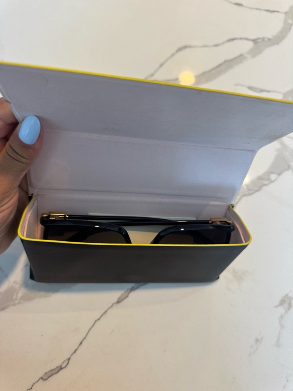 Fendi Black Sunglasses with Gradient Gray Lenses - Picture 7 of 7